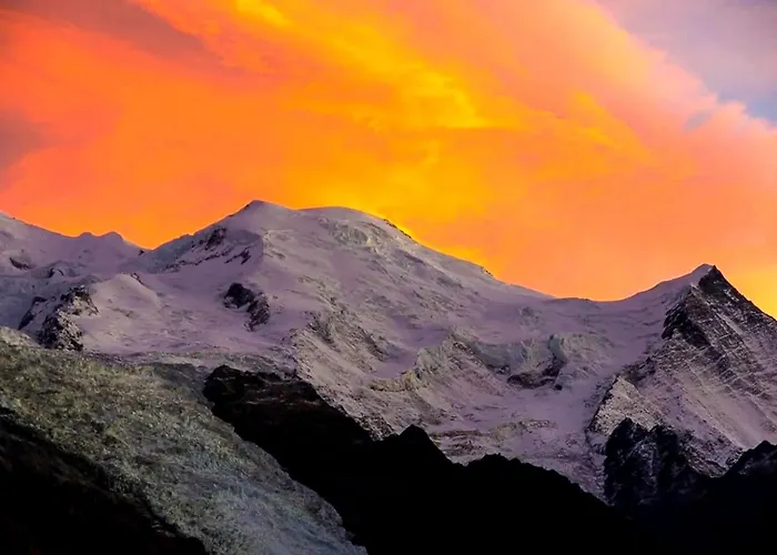 Le Chamois 5e Balcon Panoramique Montblanc Avec Parking Gratuit Appartamento