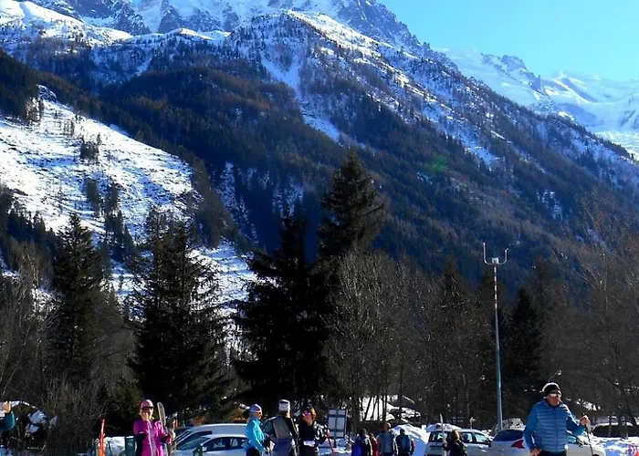 Le Chamois 5e Balcon Panoramique Montblanc Avec Parking Gratuit *