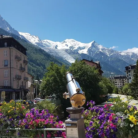 Vue Montblanc Magique En Centre-ville Avec Parking Chamonix