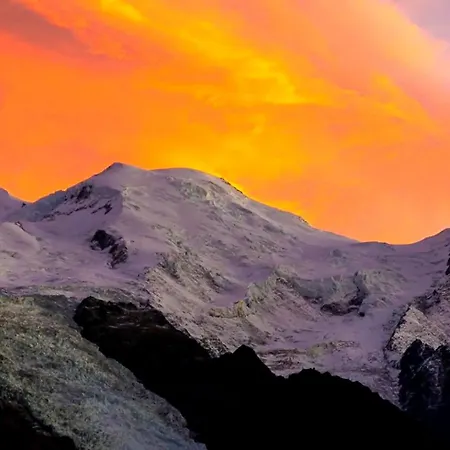 Le Chamois 5e Balcon Panoramique Montblanc Avec Parking Gratuit アパート
