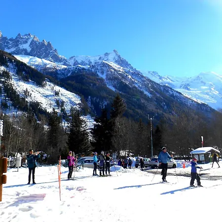 アパート Le Chamois 5e Balcon Panoramique Montblanc Avec Parking Gratuit